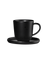 espressotasse mit unterteller, kuro