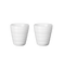 2er set thermoespressobecher, twisted