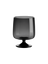 stielglas, grau